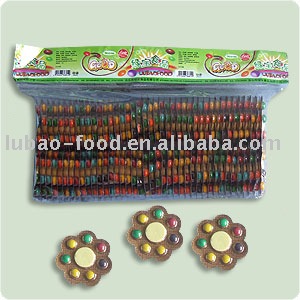 chocolate( choco beans with milk tablet in Plum Blossom)
