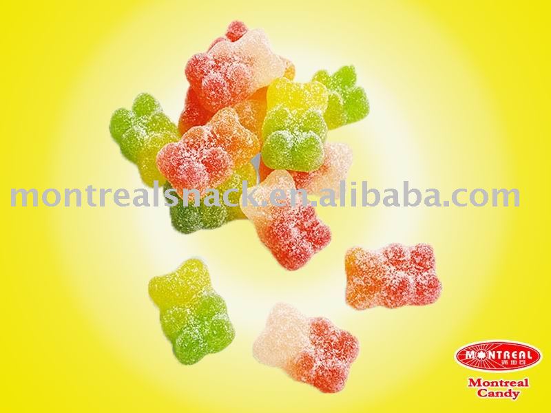 gummy bear candy sour flavours