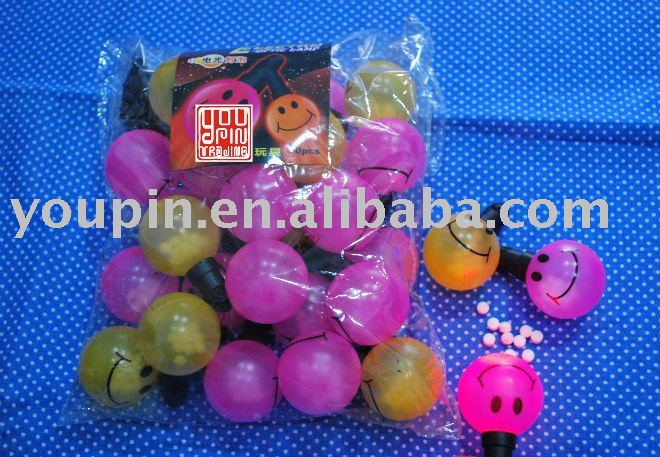 Smile Face Light Toy Candy