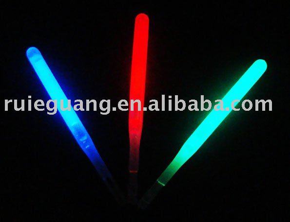  light  up fluorescent   glow  lollipop  stick 