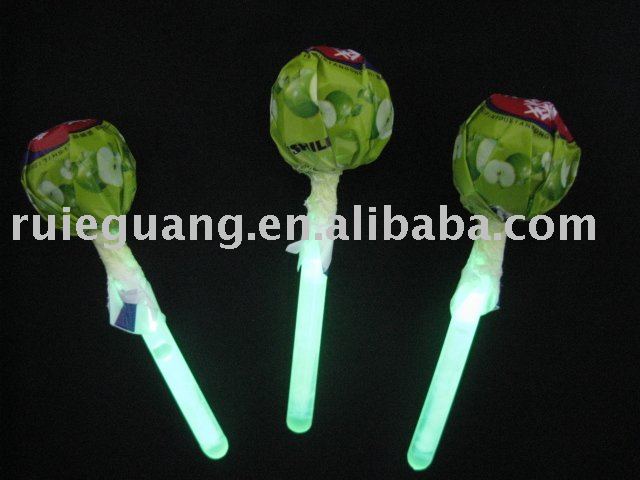 flashing lollipop stick