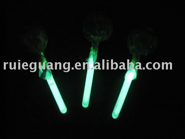 Glow lollipop stick