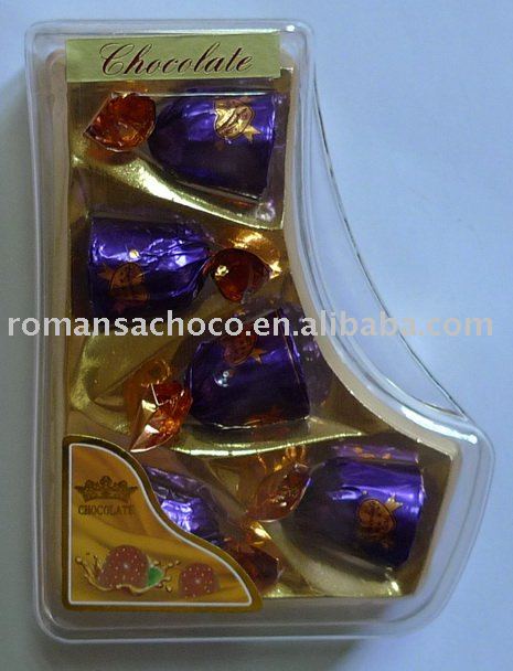 R-005P 5PCS  Milk Chocolate in  Socks  Box