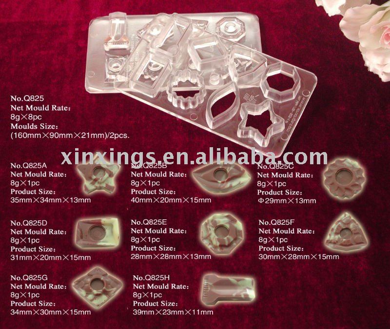 DIY plastic chocolate molds
