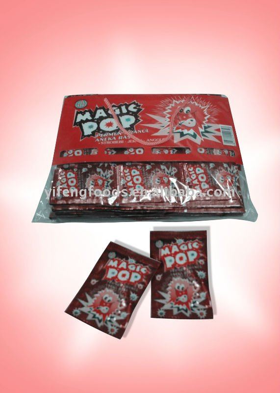  grape   flavor  popping candy