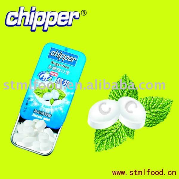 ML-010 18g  cool  mint candy in solide tin box
