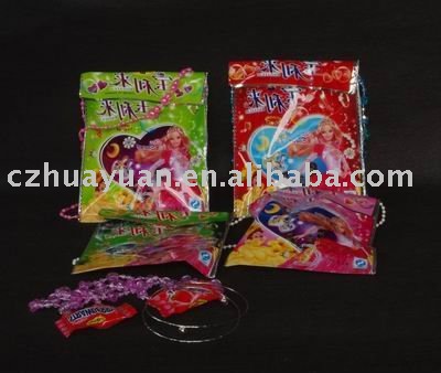  fashion  bag with candy   toy for girl