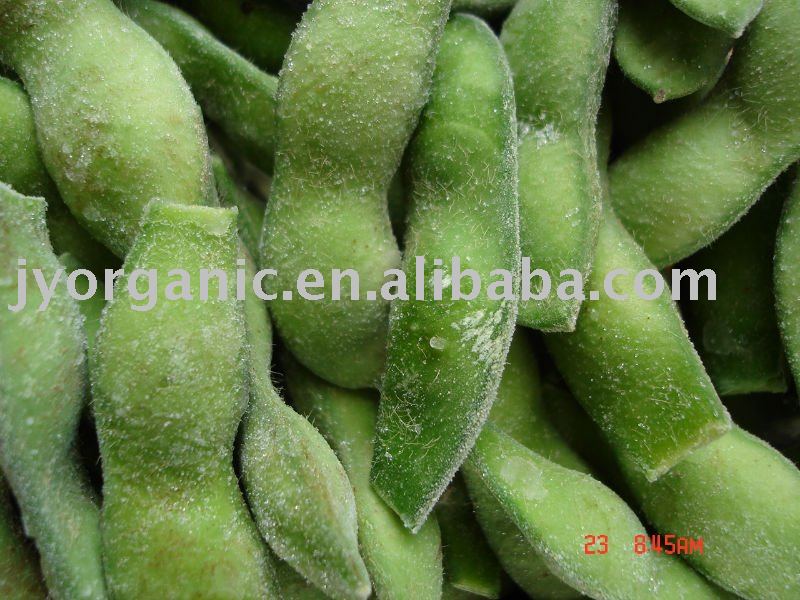frozen (IQF) organic edamame under HACCP