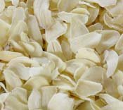 high quality natural white garlic flakes