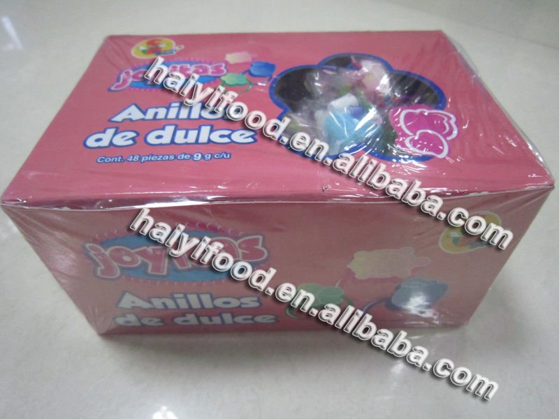 Ring With  Compress Candy
