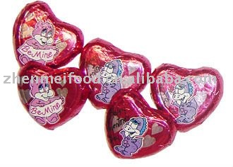 heart shape cartoon  chocolate   bulk 