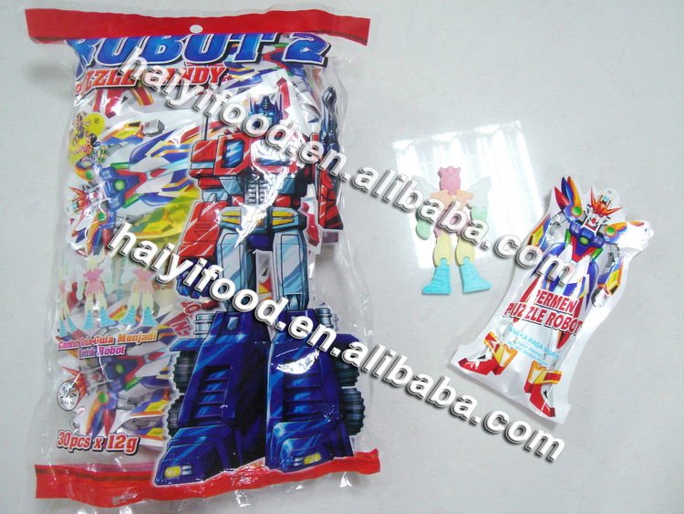 compress candy(PUZZLE ROBOT)