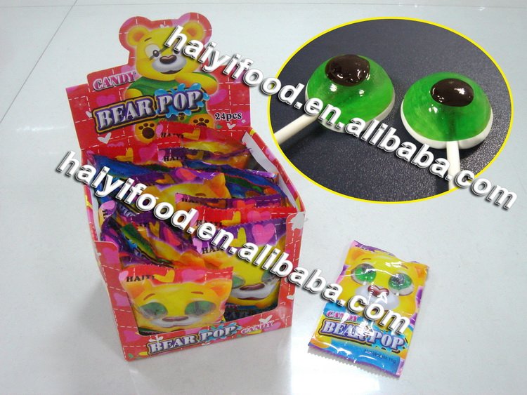  Fruit   toy  Candy  Lollipop (Bear Pop Candy)