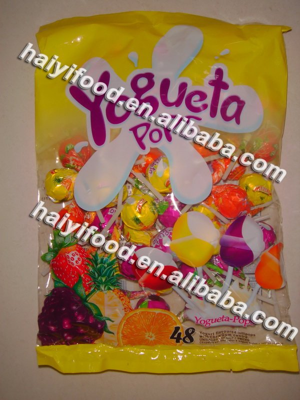 Fruit Yogurta lollipop stick(yogurta pops)