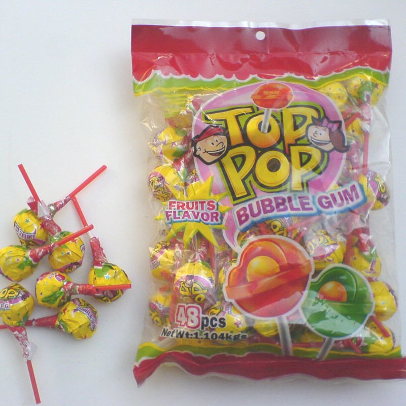 top pop lollipop candy,China hua chang price supplier - 21food