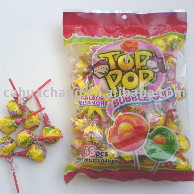 ton pop lollipop candy,China hua chang price supplier - 21food