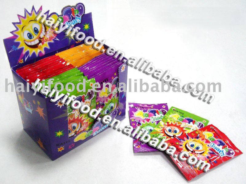 magic fruit jumping popping candy