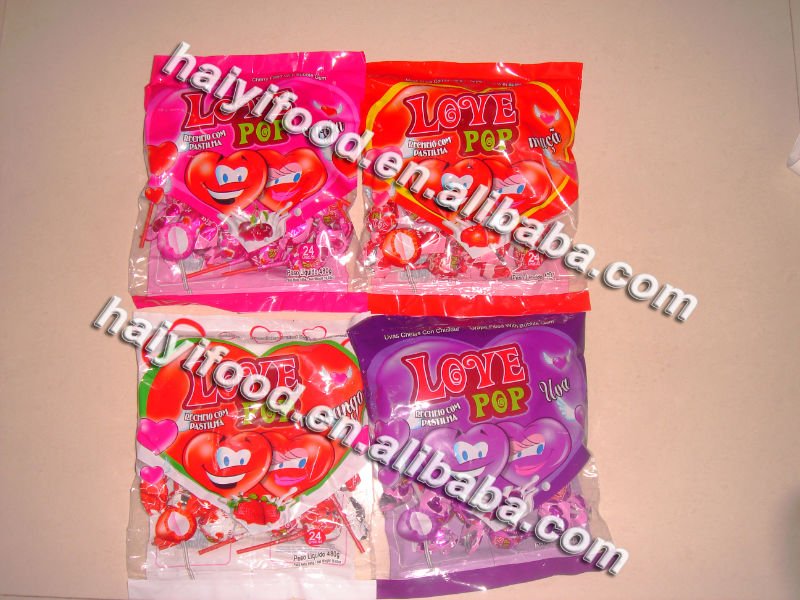 Love Pop Lollipop Stick