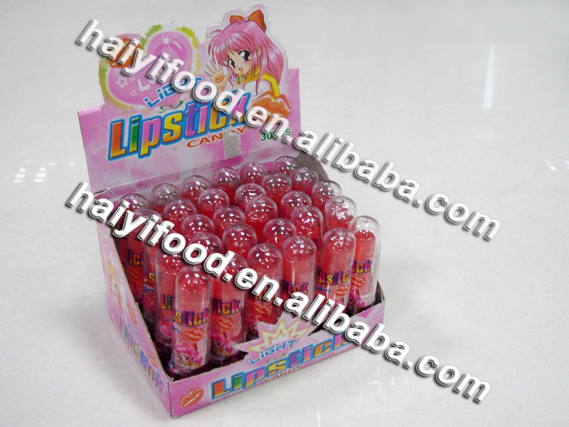 light  lipstick  toy candy