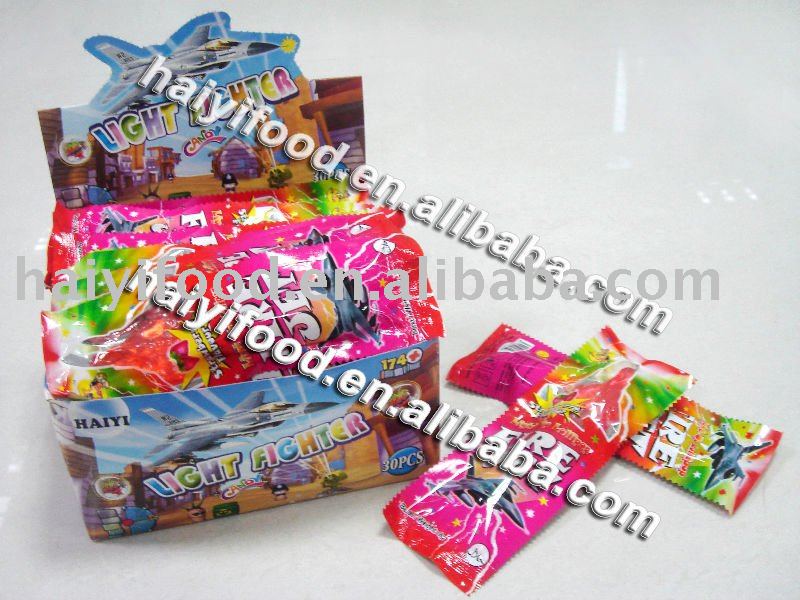 light plane candy toy