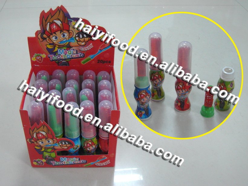 Fruit Magic Toothbrush  Candy toy