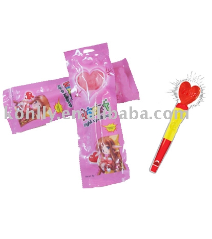 Light up lollipop Heart