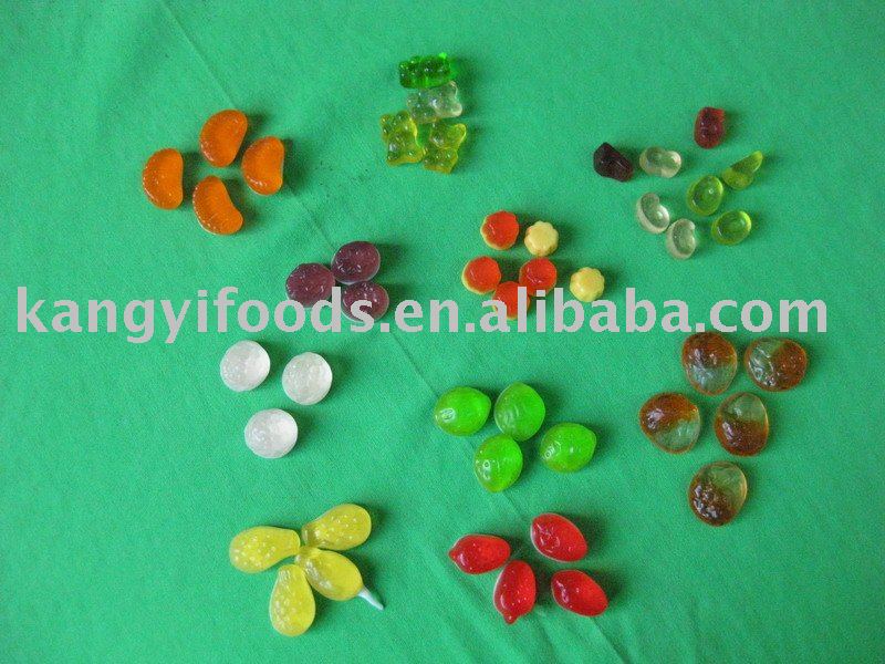 Gummy-- fruit shape gummy candy