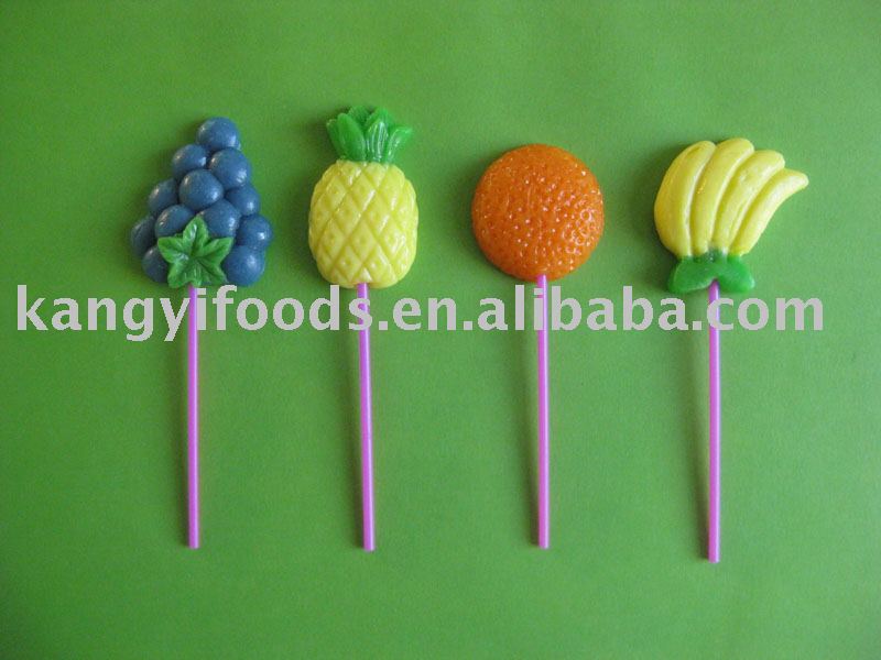  fruit   shape   lollipop --A