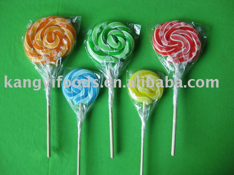 Mix rainbow lollipop