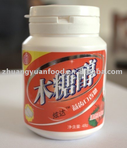 Strawberry Flavor Chewing Gum