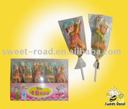 Jelly pop(lollipop,jelly candy,fruit lollipop,candy,soft candy)