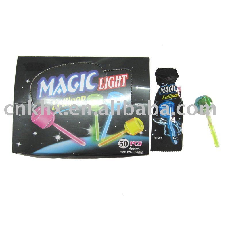Magic light lollipop