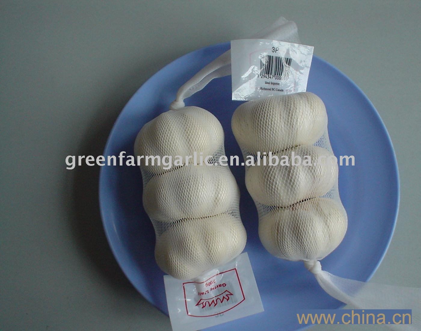 Best Quality 3 P Fresh Pure White Garlic