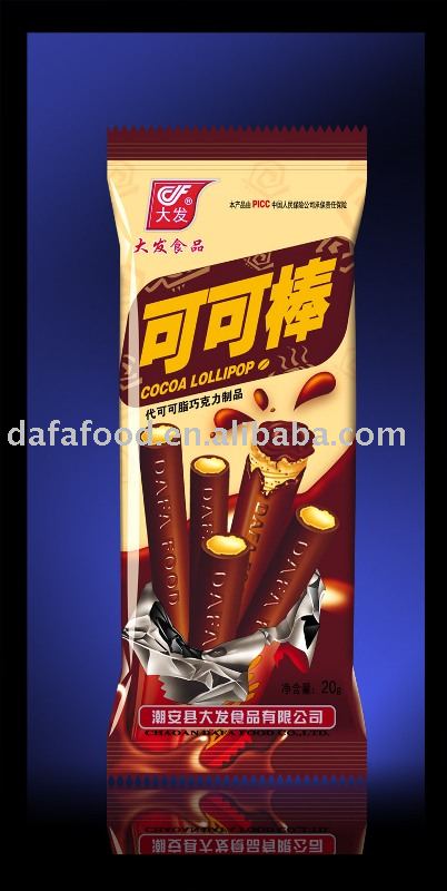  wafer  with  chocolate 