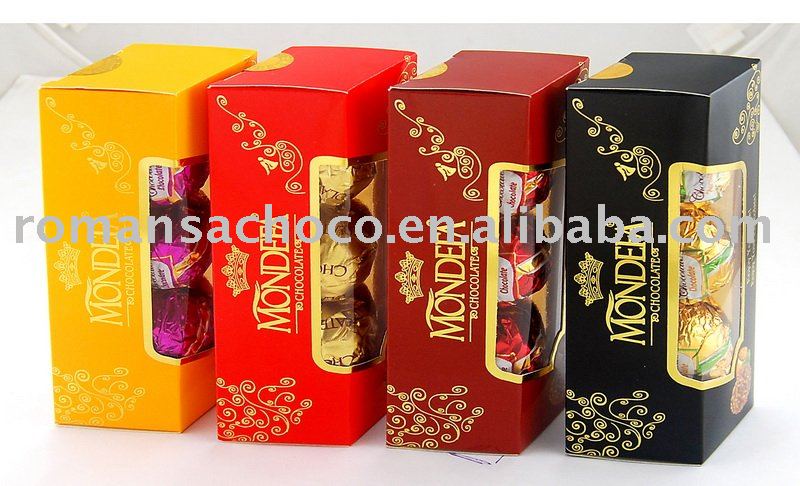 H-034 3PCS Color Box Chocolate