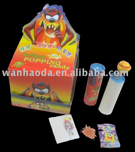 Popping Candy and lollipop with Tattoo
