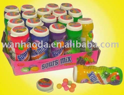 Sours Mixed Intergrated Fruit Candy