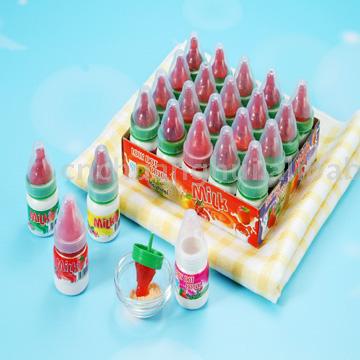 Small nipple bottle candy