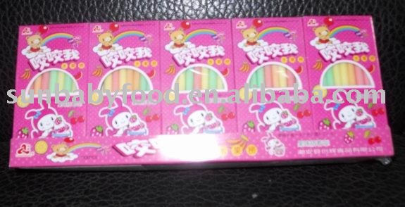  stick  candy with tattoo