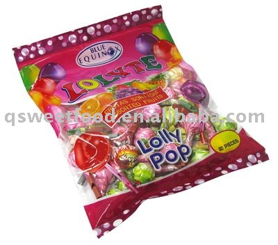 Fruit Lollipop with Whistle Hard Candy