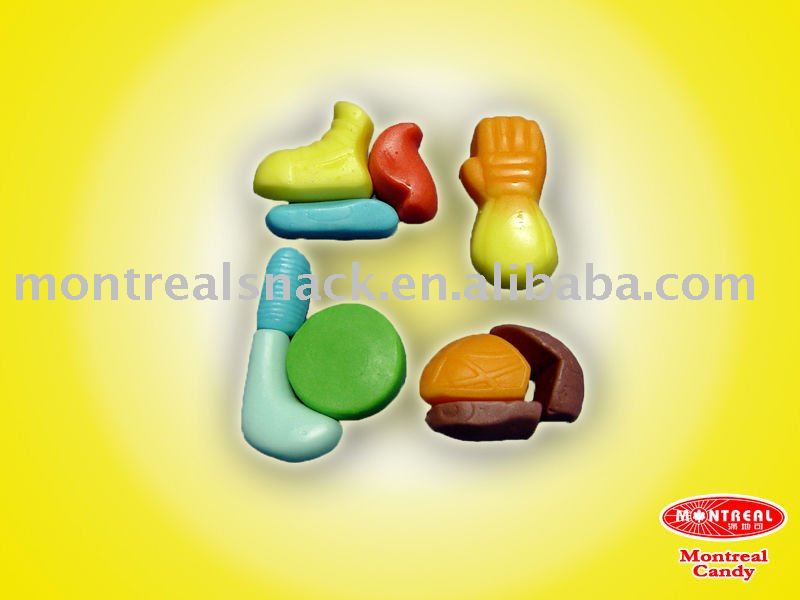 Sport tool  shape  fruit soft  candy 