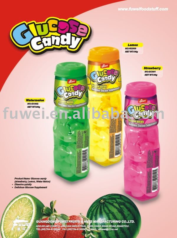 36g  Glucose   Candy 