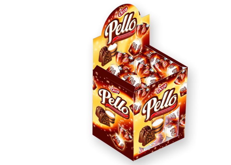 PELLO COMPOUND CHOCOLATE WITH CREAM FILLING