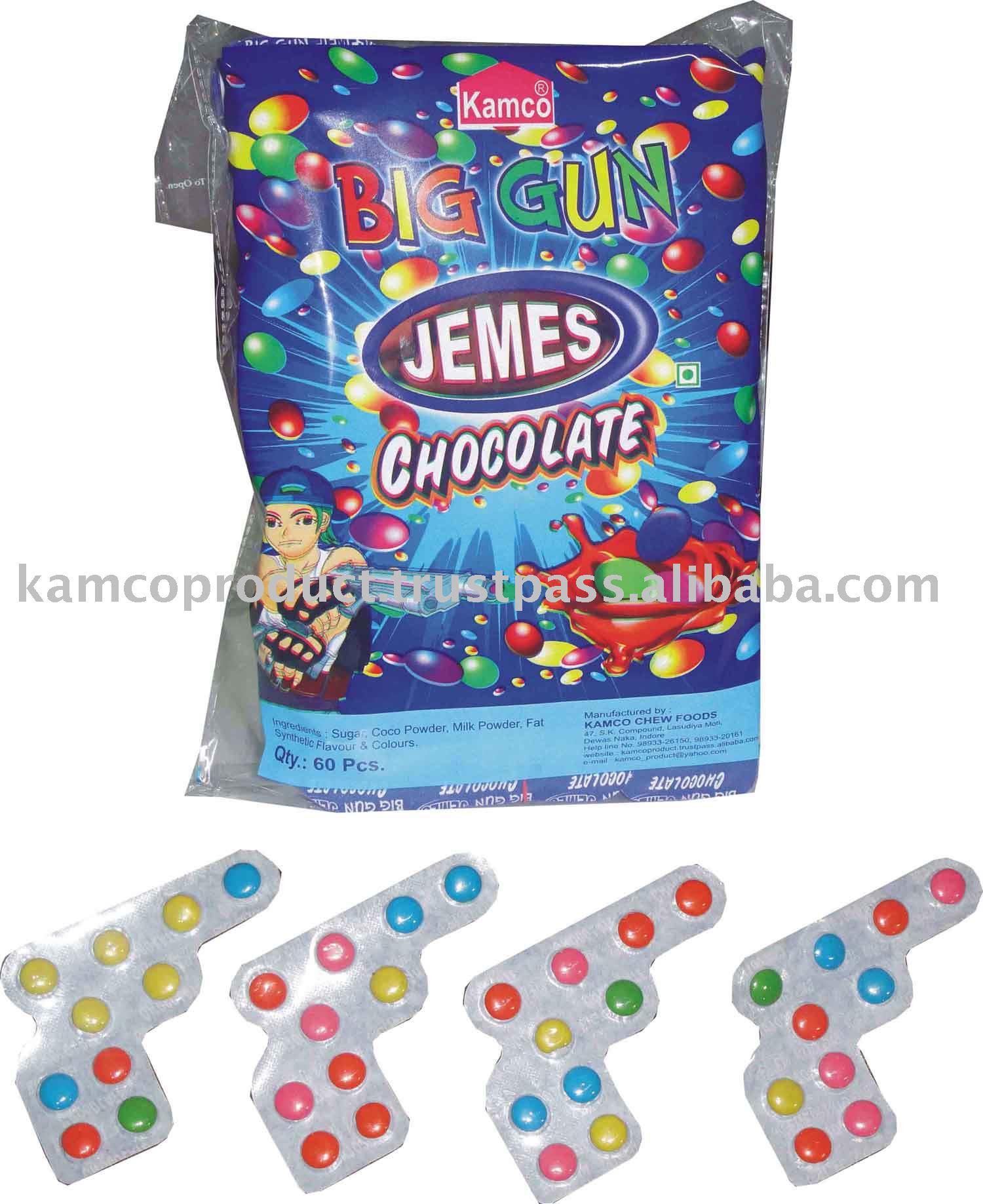 Chocolate  Gems  ( Big Gun Jemes )
