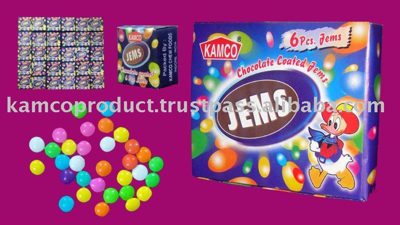 Chocolate Bean ( Jems )  Small   Box 