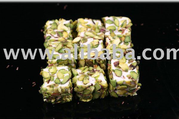 Turkish delight with Net  Pistachio