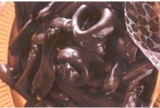 Handmade Candy-Chocolate Dipped Orange Peel