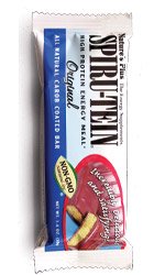 Original Carob-Coated SPIRU-TEIN Chocolate bar