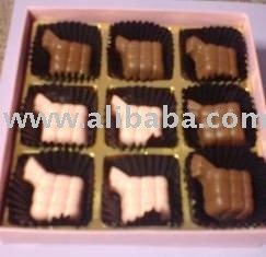 Ketupat Shaped Chocolate
