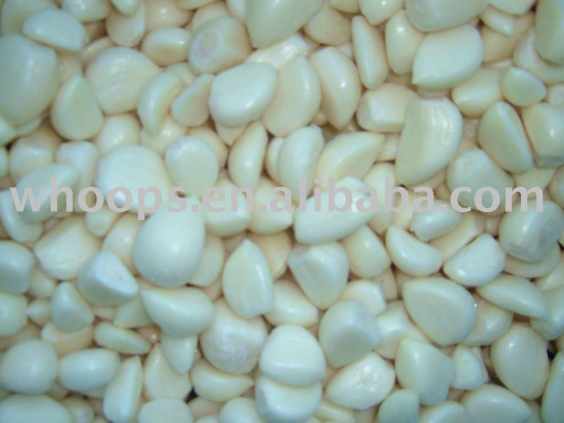  IQF  Chinese  white   garlic 